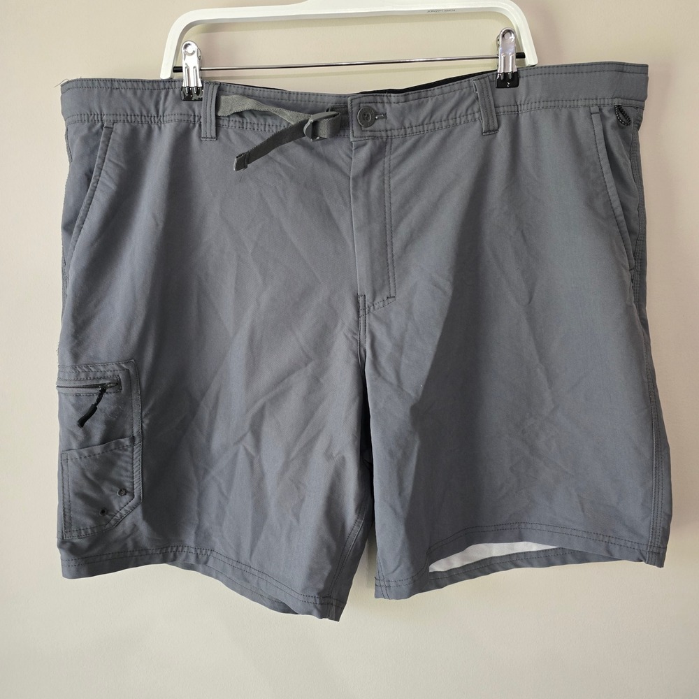 Realtree‎ Fishing Mens 2XL Gray Cargo Shorts Stretch Quick Dry Performance 44/46